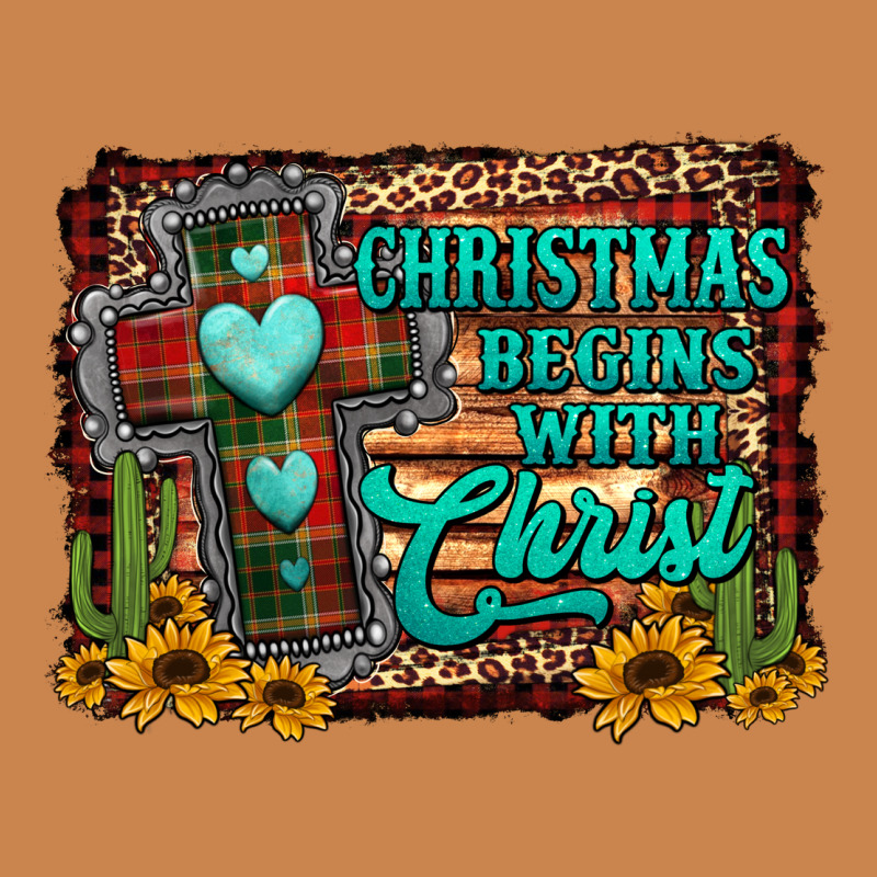 Christmas Begins With Christ Cross Heavyweight Hoodie by Jasminsmagicworld | Teevron