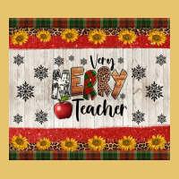 Very Merry Teacher Premium Sweatshirt | Teevron