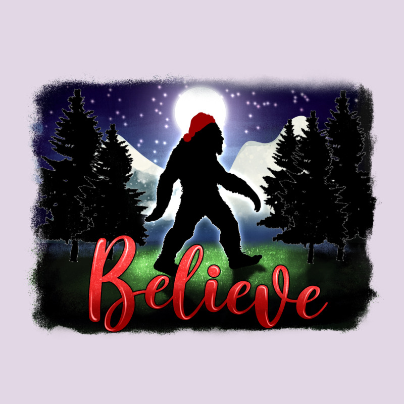 Bigfoot Believe Christmas Classic Tee by FaDigitalArtStudio | Teevron