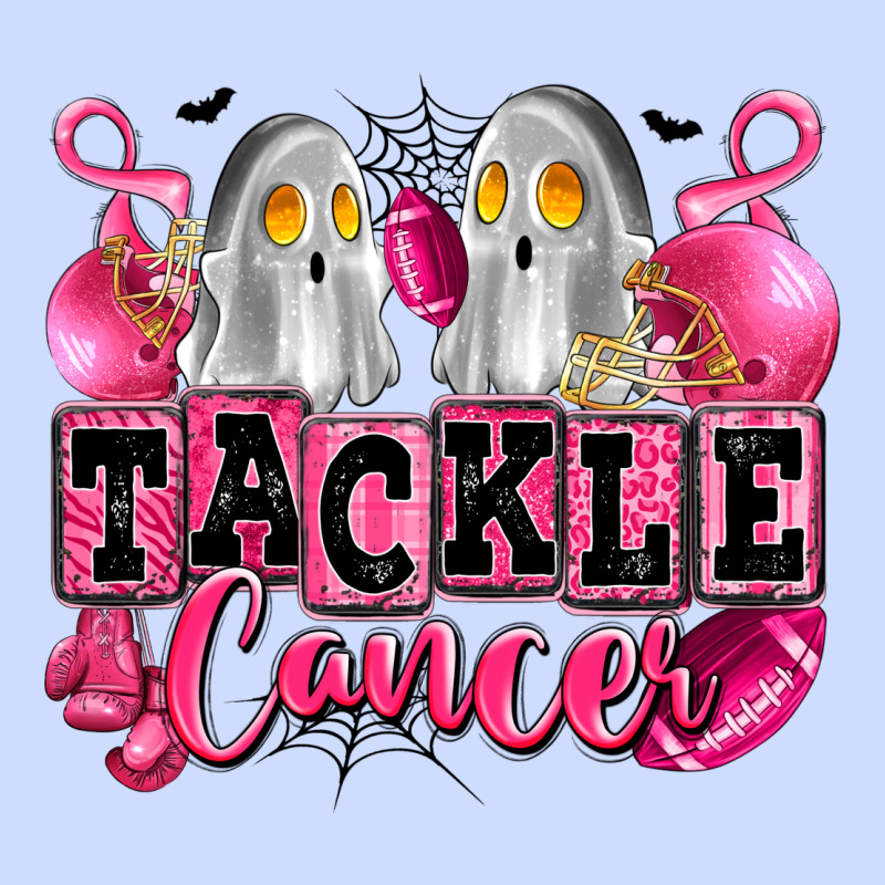 Tackle Cancer With Ghosts Playing Football Urban Heavy Tee by LillyAllenDesigns | Teevron