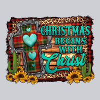 Christmas Begins With Christ Cross Heavyweight Sweatshirt | Teevron