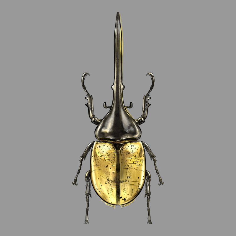 Hercules Beetle Vintage Hoodie by LillyAllenDesigns | Teevron