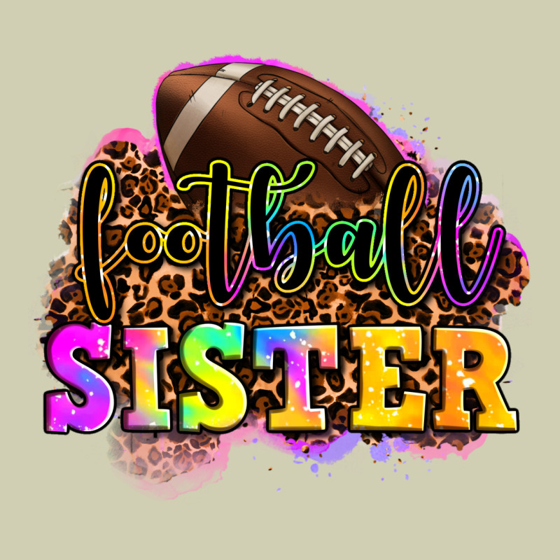 Football Sister Heavy Core Tee by OliviaCreatesArt | Teevron