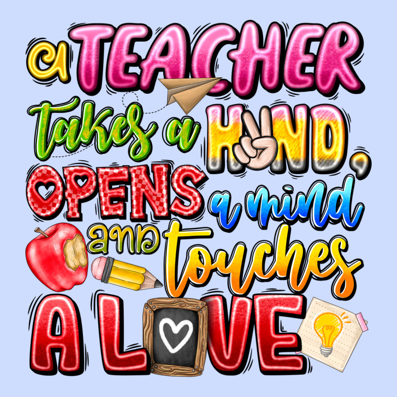 A Teacher Takes A Hand Opens A Mind And Touches A Urban Heavy Tee by CowhideDigitalArt | Teevron