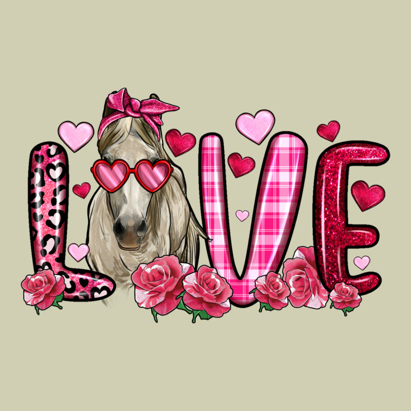Valentines Day Love Horse Heavy Core Tee by OliviaCreatesArt | Teevron