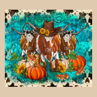 Fall Longhorn Cows Heavyweight Sweatshirt | Teevron