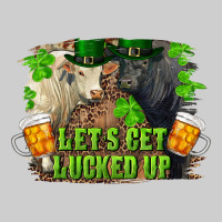 Let's Get Lucked Up Charolais And Black Angus Bull Premium Sweatshirt | Teevron