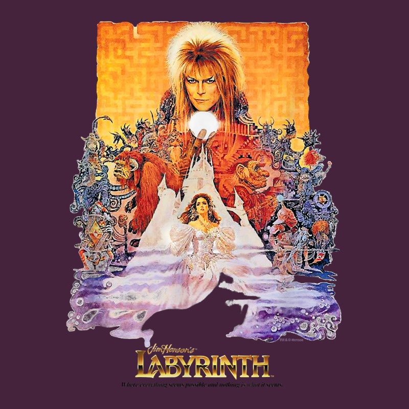 Labyrinth Movie Poster T Shirt Premium Tee by baoMotion | Teevron