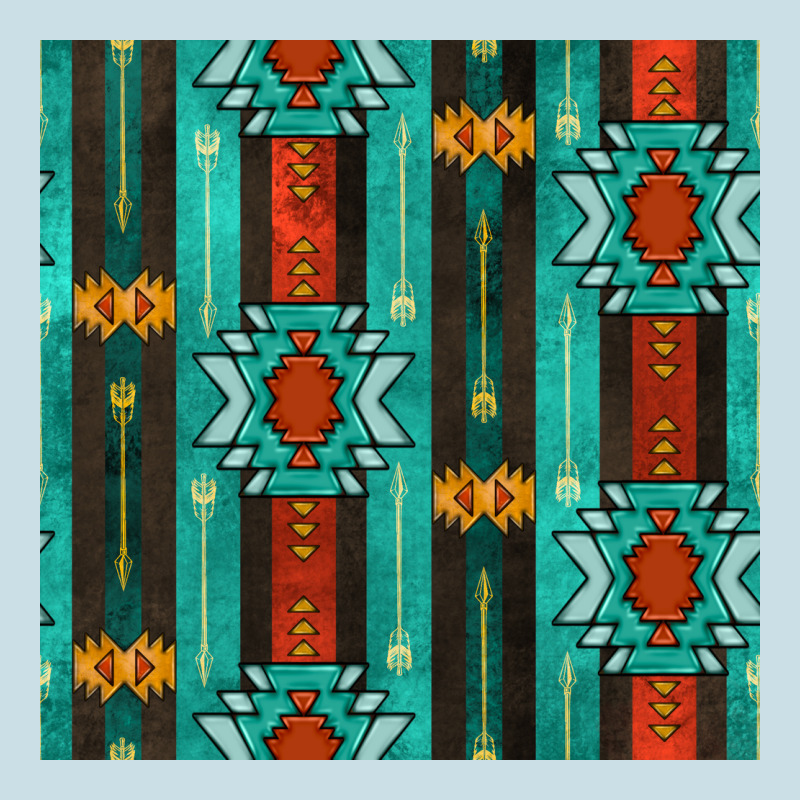 Native American Aztec Seamless Pattern 5 Ladies Tee by BundleAndBundleShop | Teevron