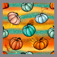 Pumpkin And Glitter Seamless Pattern Vintage Tee | Teevron