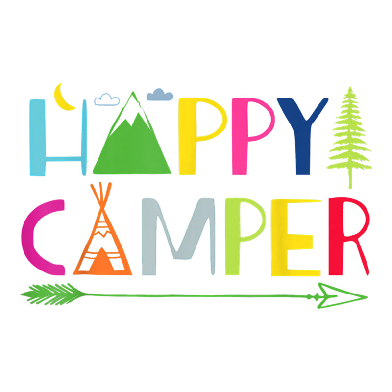 Camping Arrow Camper Happy Summer Camp Camping Kids 635 Premium Tee by baoMotion | Teevron