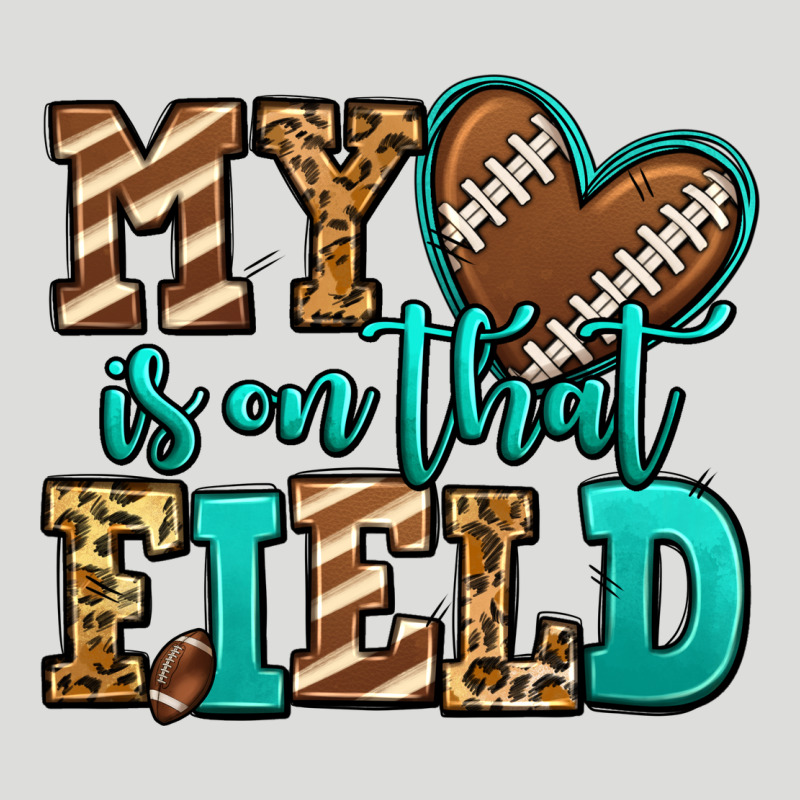 My Heart Is On That Field American Football Zipper Hoodie by Jasminsmagicworld | Teevron