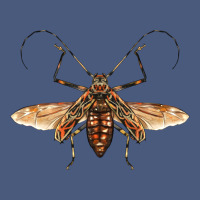 Acrocinus Beetle With Wings Vintage Hoodie | Teevron