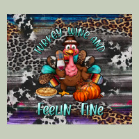Turkey Wine And Feelin Fine Tumbler Ladies Tee | Teevron