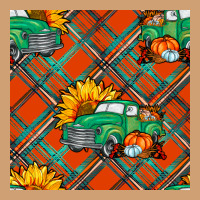 Fall Truck Seamless Pattern Vintage Tee | Teevron
