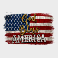 God Bless America Distressed Flag Urban Hoodie | Teevron