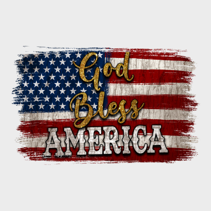 God Bless America Distressed Flag Urban Hoodie by Jasminsmagicworld | Teevron
