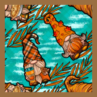 Fall Gnomes Seamless Pattern Vintage Tee | Teevron