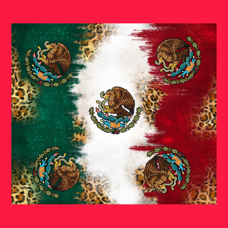 Mexican Flag Zipper Hoodie by RanaPortraitStore | Teevron