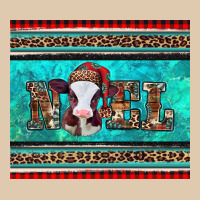 Western Christmas Baby Cow Noel Tumbler Heavyweight Sweatshirt | Teevron