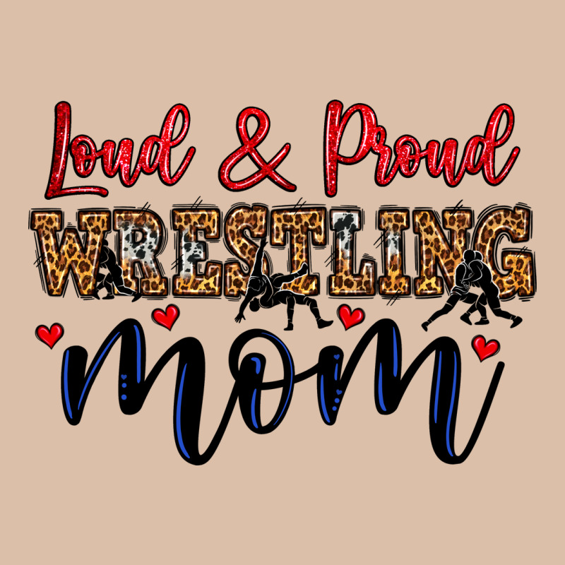Loud And Proud Wrestling Mom Urban Heavy Tee by LillyAllenDesigns | Teevron