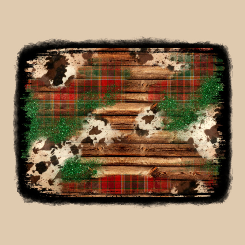 Christmas Buffalo Plaid Cowhide Background Heavyweight Sweatshirt by Jasminsmagicworld | Teevron