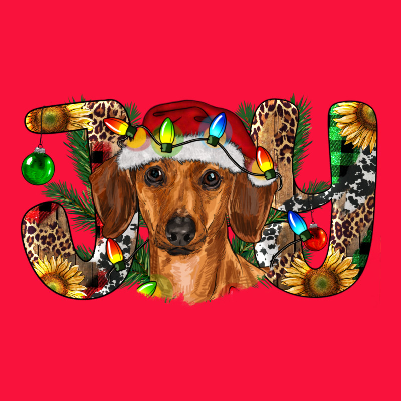 Dachshund Christmas Joy Classic Tee by RanaPortraitStore | Teevron