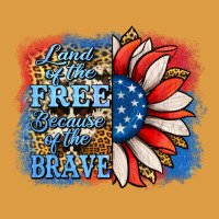 Patriotic Sunflower Land Of The Free Urban Heavy Tee | Teevron