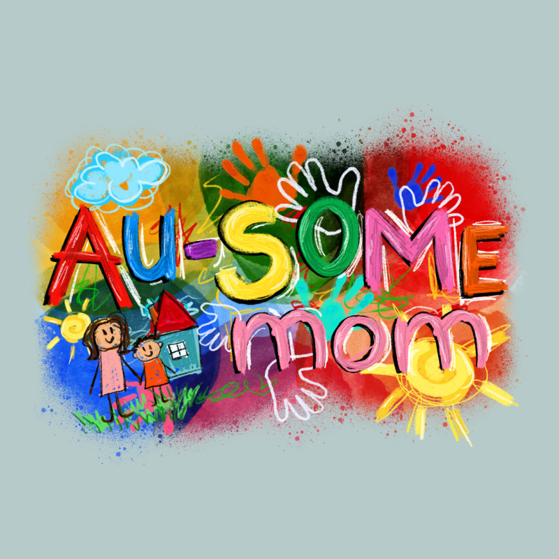 Au-some Mom Autism Heavy Core Tee by FaDigitalArtStudio | Teevron