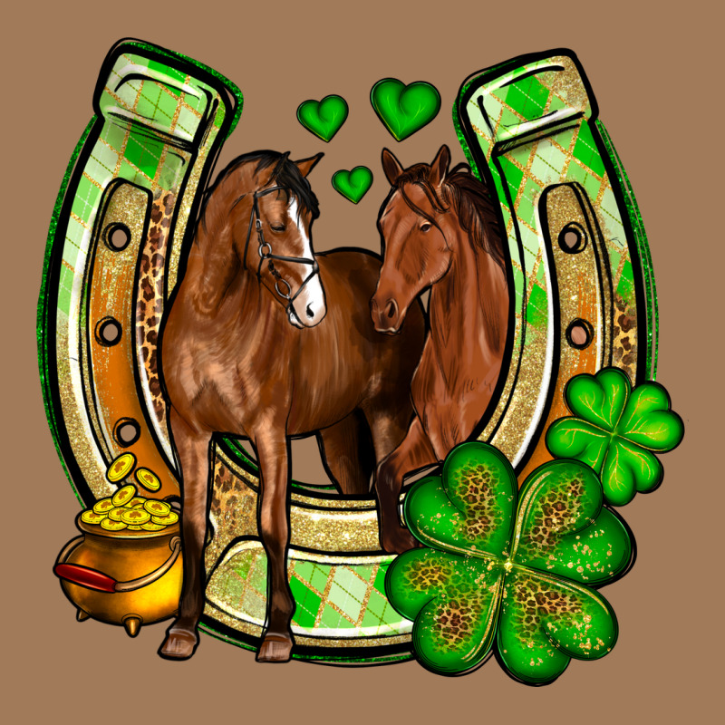 St. Patrick's Day Horse Horseshoe Classic Tee by OliviaCreatesArt | Teevron