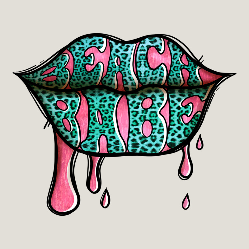 Beach Babe Leopard Lips Heavy Core Tee by Jasminsmagicworld | Teevron