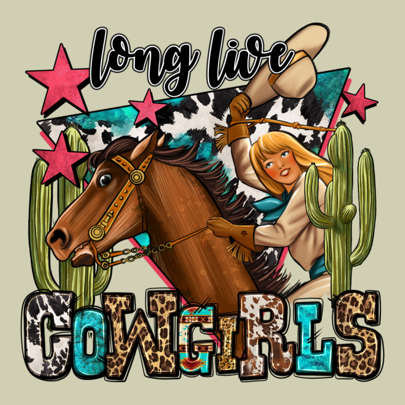 Long Live Cowgirls Heavy Core Tee by OliviaCreatesArt | Teevron