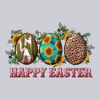 Happy Easter With Western Eggs And Sunflowers Heavyweight Sweatshirt | Teevron