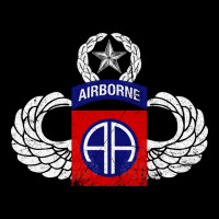 82nd Airborne Div Parachutist Wings And Patch - Distressed Premium Tee | Teevron