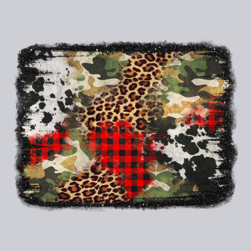 Army Cowhide Leopard Christmas Heavyweight Sweatshirt by Jasminsmagicworld | Teevron