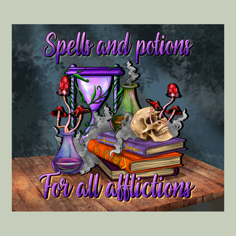 Spells And Potions For All Afflictions Tumbler Ladies Tee by BundleAndBundleShop | Teevron