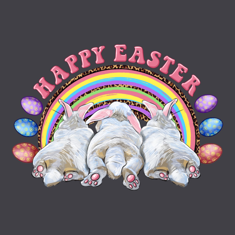 Happy Easter Bunny Tails Heavyweight Hoodie by RanaPortraitStore | Teevron