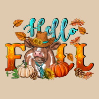 Hello Fall Heifer Cow Heavyweight Sweatshirt | Teevron