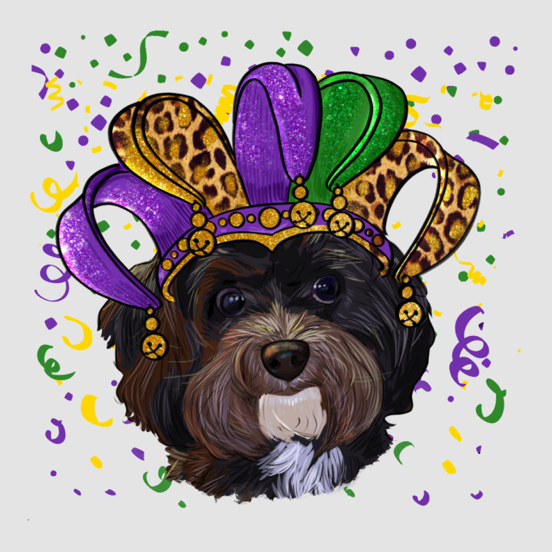 Mardi Gras Havanese Dog With Hat Premium Sweatshirt by RanaPortraitStore | Teevron
