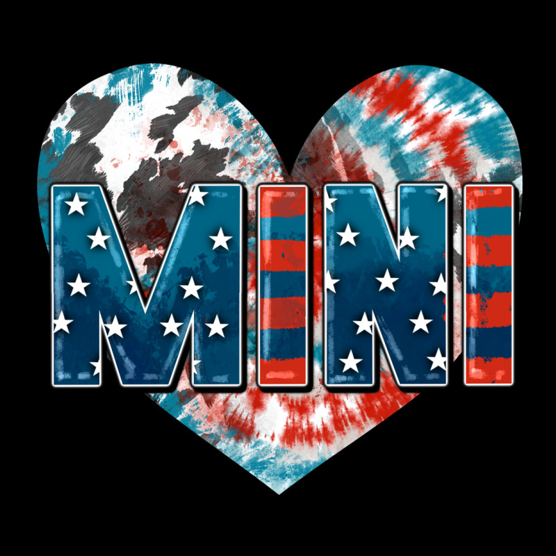 American Mini Heart 4th Of July Premium Tee by FaDigitalArtStudio | Teevron