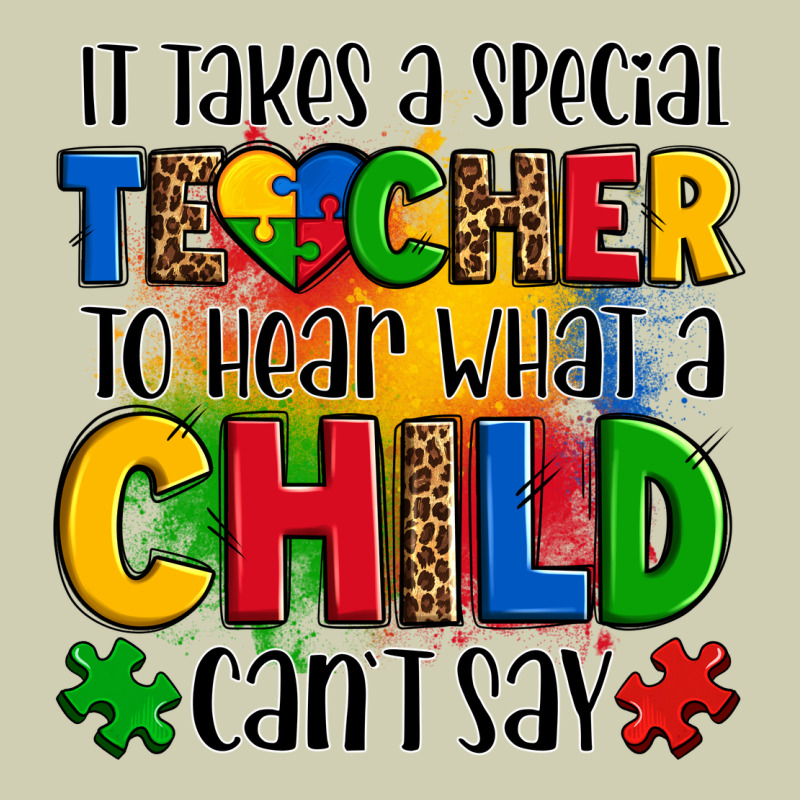 It Takes A Special Teacher To Hear What A Child Can't Say Heavy Core Tee by OliviaCreatesArt | Teevron