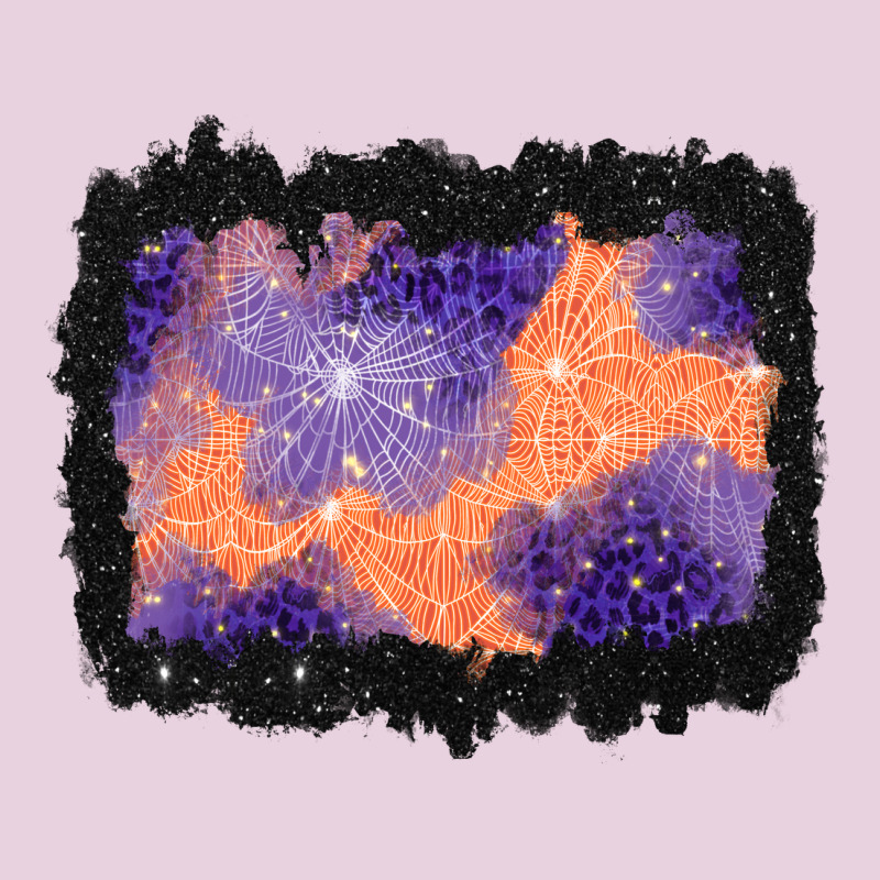 Halloween Spider Web Background Ladies Tee by BundleAndBundleShop | Teevron