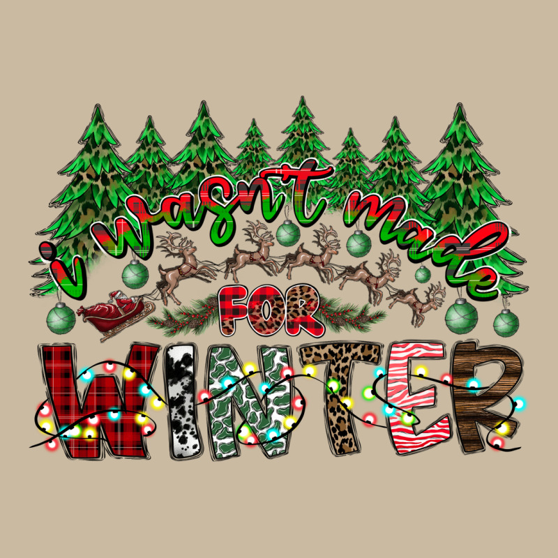 I Was Made For Winter Long Sleeve Tee by CowhideDigitalArt | Teevron