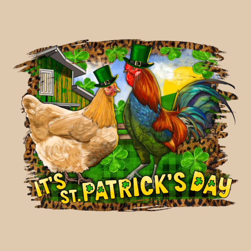 It's St. Patrick's Day Rooster And Chicken Heavyweight Sweatshirt by RanaPortraitStore | Teevron