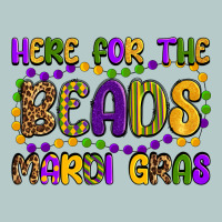 Here For The Beads Mardi Gras Heavy Core Tee | Teevron