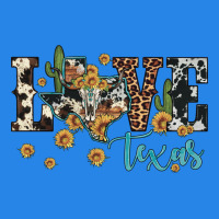 Love Texas Map Sunflower Cactus Cowhide Leopard Premium Hoodie | Teevron
