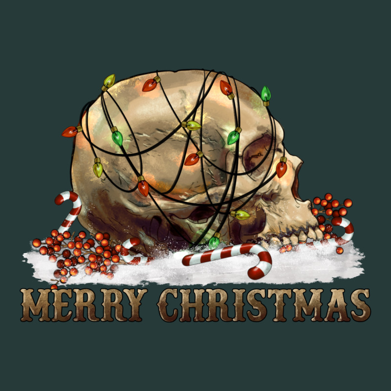 Merry Christmas Skull Premium Sweatshirt by RanaPortraitStore | Teevron