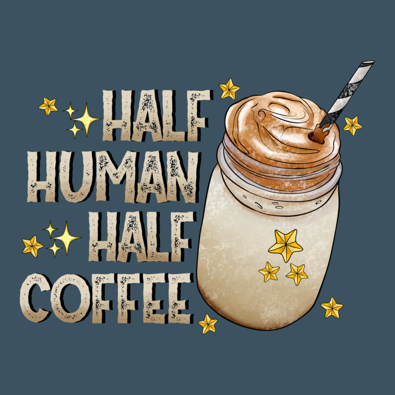 Half Human Half Coffee Urban Heavy Tee by CowhideDigitalArt | Teevron
