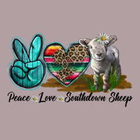 Peace Love Southdown Sheep Vintage Hoodie | Teevron