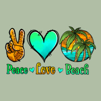 Peace Love Beach Urban Heavy Tee | Teevron